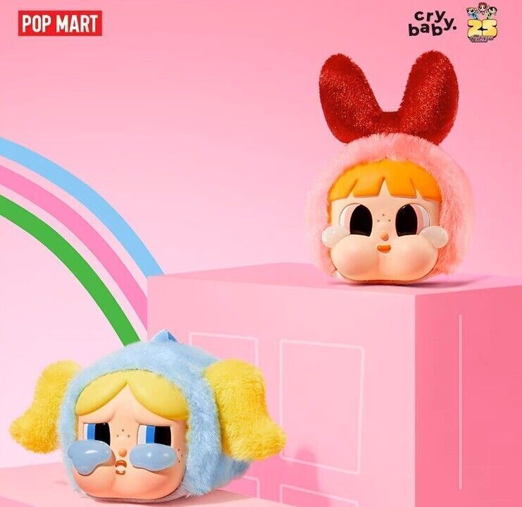 ぬいぐるみ The Powerpuff Girls Vinyl Figure Plush Crybaby × The Powerpuff Girls Series Vinyl Plush Pendant
