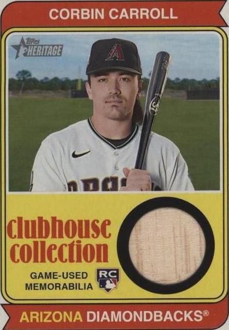 2023 Topps Heritage High Number - Corbin Carroll #CCR-CCA - 1 of 1