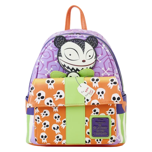 Disney's Scary Teddy Present Nightmare Before Christmas Mini Backpack Loungefly