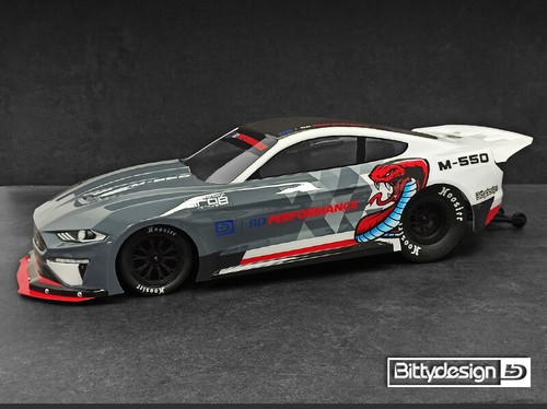 Carrozzeria 1/10 M-550 No Prep Drag racing Bittydesign BDDG-M550 - Picture 8 of 8