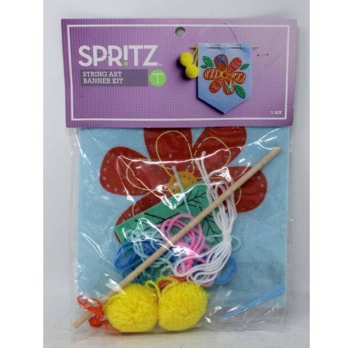 Spritz String Art Banner Flower Kit 1 Count - Picture 2 of 2