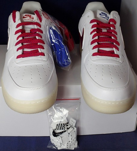 2018 Nike Air Force 1 07 De Lo Mio Dominican Republic SZ 14 ( BQ8448-100 ) - Picture 4 of 7