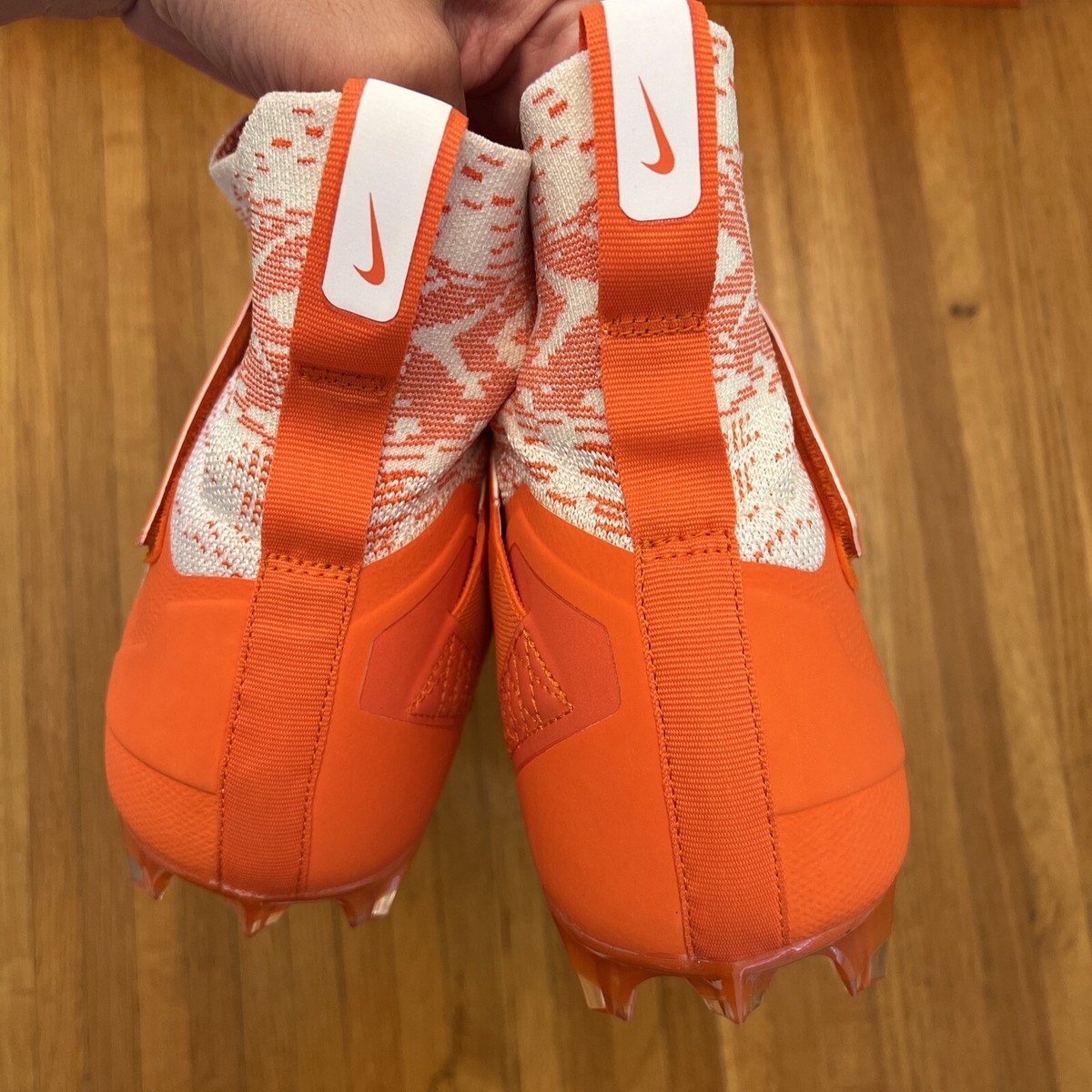 Size 13 Nike Alpha Menace Elite 2 Football Cleats Orange  display picture 1