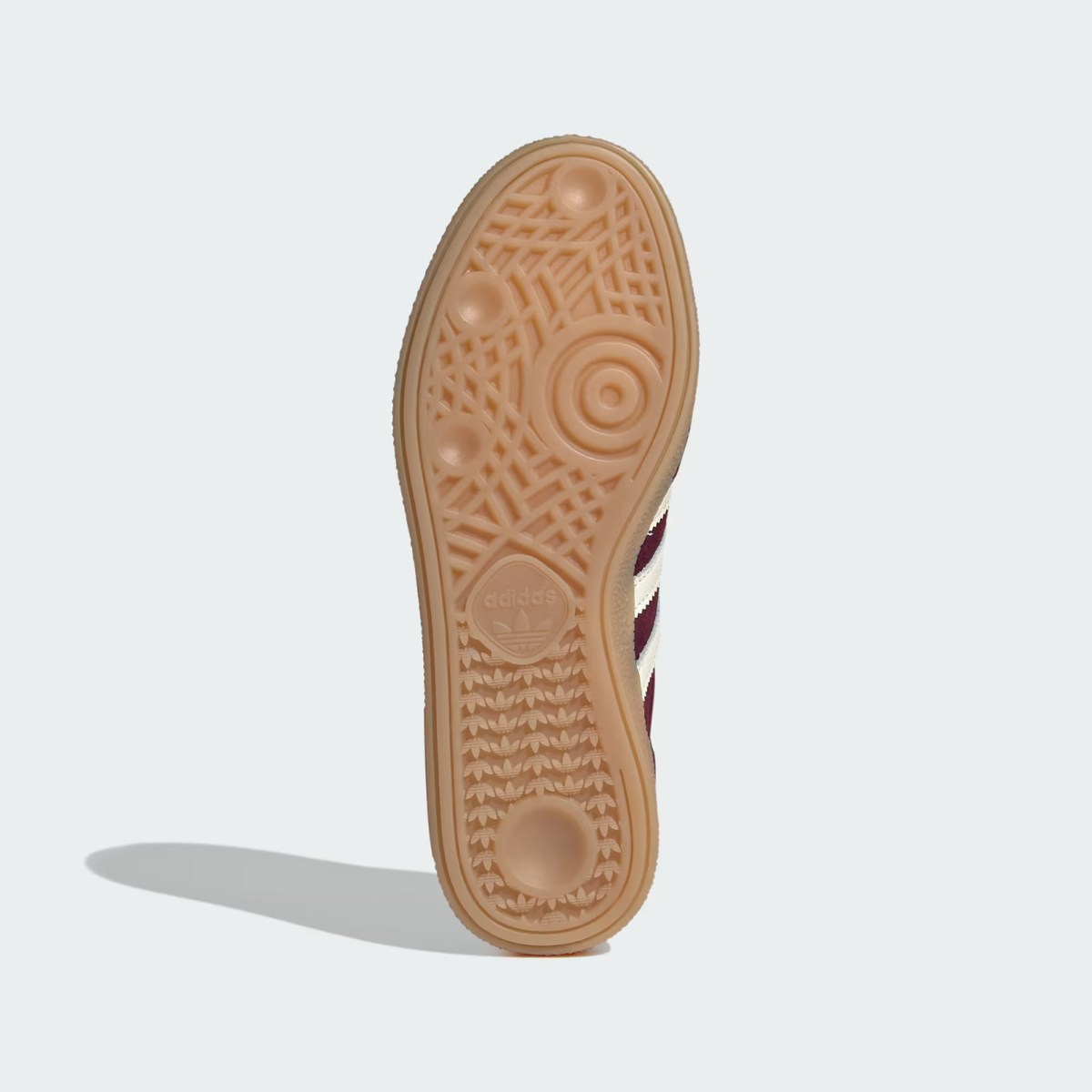 Adidas Men's Handball Spezial Shoes in Maroon/Cream White
