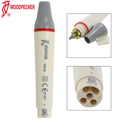 Woodpecker Dental Ultrasonic Scaler LED Handpiece HW-5L EMS Tips G1 G4 P1 P3 E1T - Picture 13 of 30