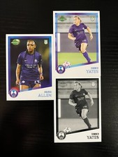 Summer Yates ROOKIE CARD black white Amanda Allen RC 2023 Parkside NWSL Vol II.