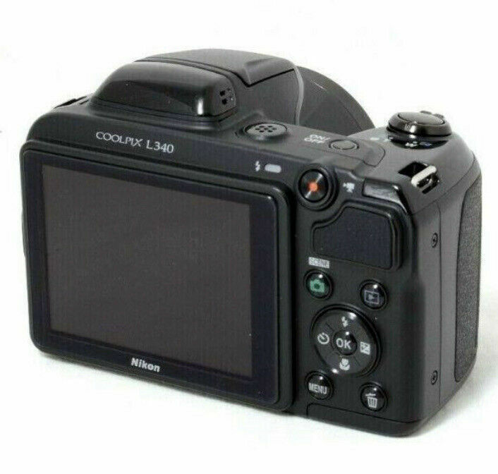 Nikon COOLPIX L340 20.48MP Digital Camera W. 28X Zoom Lens Nikon COOLPIX L340 20.48MP Digital Camera W. 28X Zoom Lens
