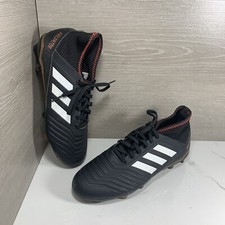 adidas PREDATOR 18.3 FG JR CP9010 BLACK-WHITE-GOLD US 6 UK 5.5