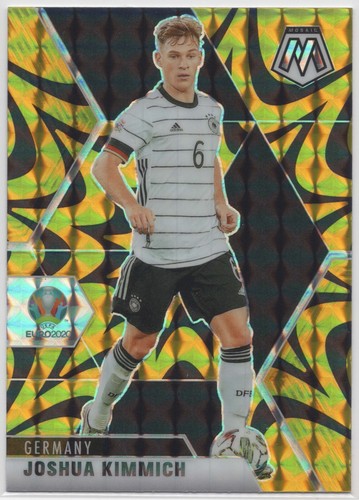 2021 Panini Mosaic Euro - JOSHUA KIMMICH - Reactive Yellow Prizm #123 Bayern - Picture 1 of 2
