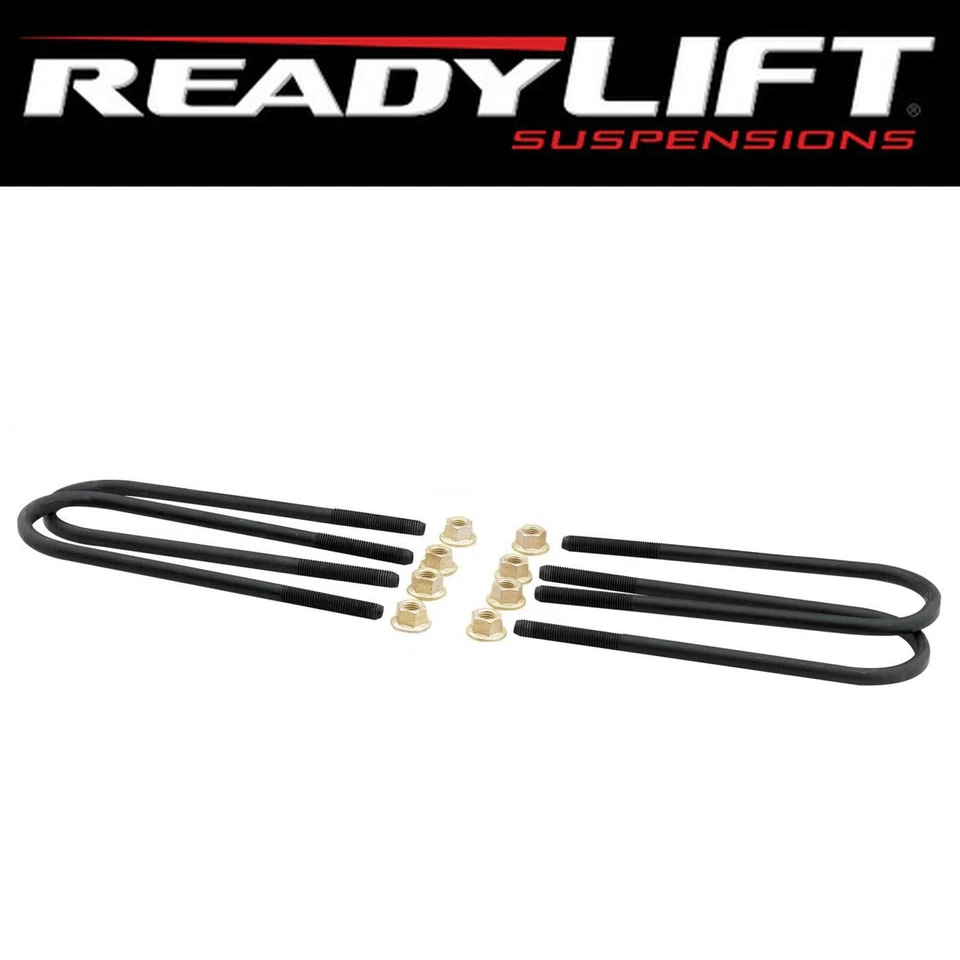 ReadyLIFT Rear Round U-Bolt Kit (365mm) for 99-10 Ford F250 F350 Super Duty - Image 2 of 4