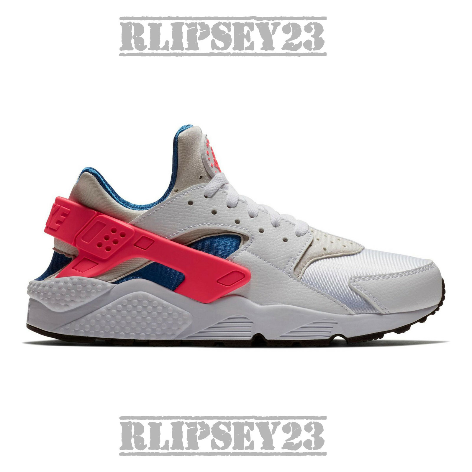 Nike Nike Nike Air Huarache Run White Ultramarine Solar Red Black 318429 - 112 MSRP 110 7a34b6 Nike Nike Nike Air Huarache Run White Ultramarine Solar Red Black 318429 - 112 MSRP 110 7a34b6