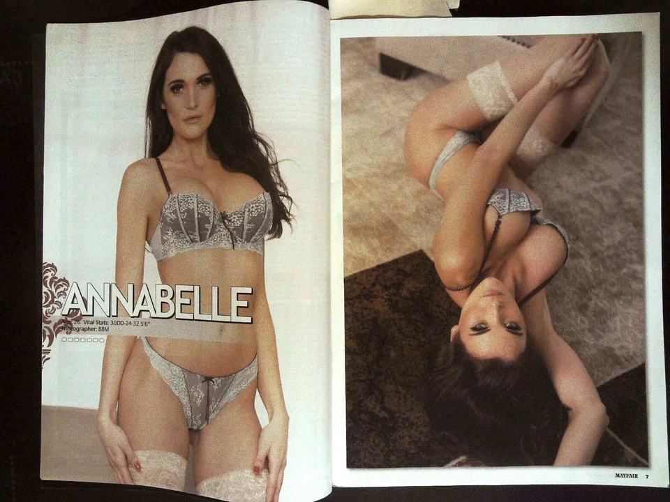 MAYFAIR LINGERIE SPECIAL #49 2022 ANABELLE LEE Kiki Daniels HOLLY GIBBONS @ NEW - Image 3 of 4