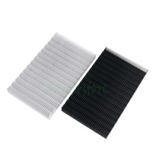 150mm 90mm 15mm Aluminium Radiator Heatsink Fin For Chipset Power IC LED Cooling