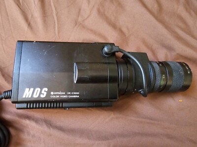 当時物 HITACHI VK-C1000 COLOR VIDEO CAMERA Extremely rare Hitachi VK-C1000 world's first Consumer Color