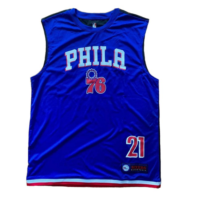 blue 76ers jersey