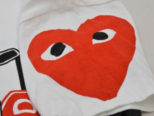 COMME des GARCONS T-Shirt Cut & Sewn Kurzarm Gr. S OQ-T003 Designer - Bild 5 von 8