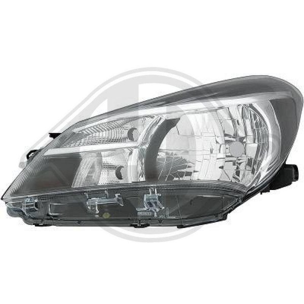 1X Hauptscheinwerfer Diederichs 6607183 FüR Toyota Links-image