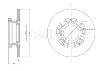 2X Metelli 23-1753C Bremsscheibe FüR Ford