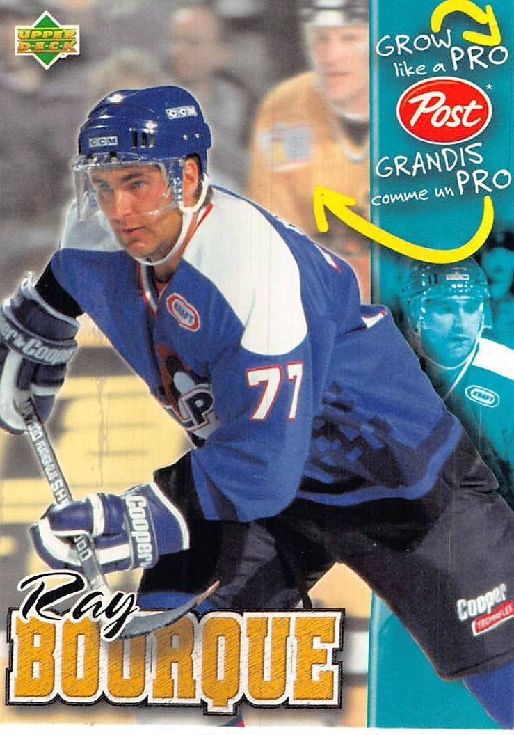 1996-97 Upper Deck Post Ray Bourque #NNO NM/MT Boston Bruins