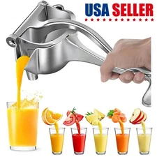 Heavy Duty Aluminum Hand Press Juicer Manual Fruit Squeezer Lemon Orange Extract