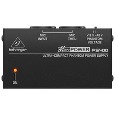 Behringer PS400 Ultra-Compact Phantom Power Supply