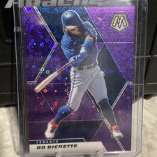 2021 Mosaic Bo Bichette Purple Donut Circles Camo Toronto Blue Jays #43/50