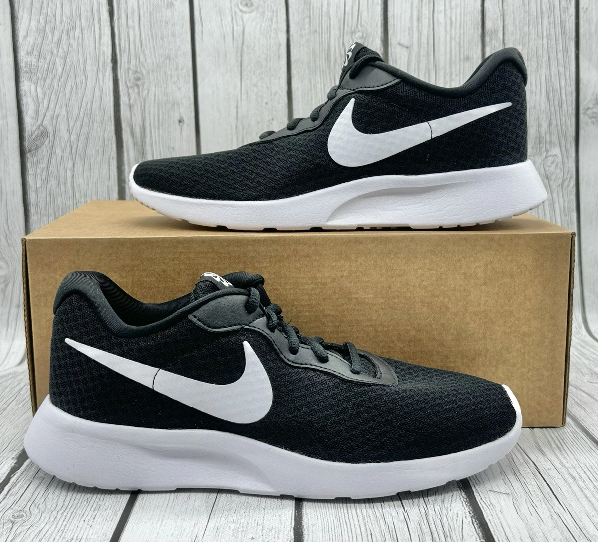 Nike Tanjun EasyOn Black‎ White Men\'s Size 7 DV7775-001 NIKE Tanjun EasyOn Mens DV7775-001 (Black/White-Volt-Bl  main image 4