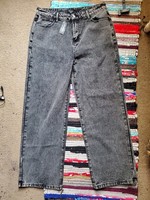 Womens BOOHOO Boyfriend Jeans BAGGY Size 16,Black Wash, New With Tags, Gorgeous!