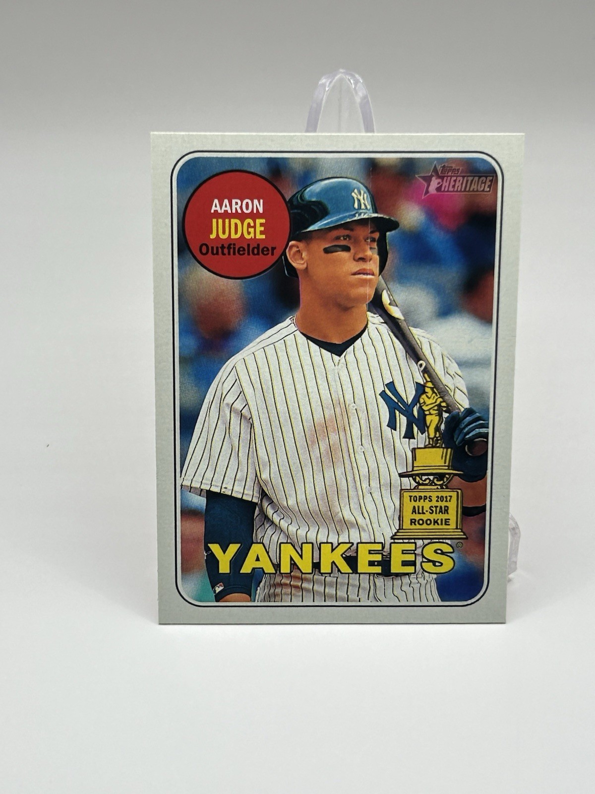 2018 Topps Heritage - Aaron Judge #25 Bat on Shoulder
