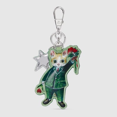 GUCCI ヒグチユウコ　チャーム GUCCI x Yuko Higuchi “Cat (Boris)” Keychain Charm Japan Limited