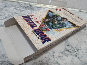 NES Metal Gear Famicom Box Included Vintage JPN Limited Edition Rare Model Video