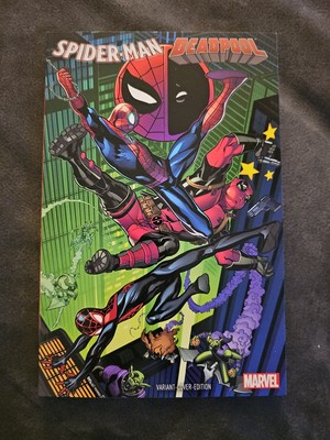 SPIDER-MAN / DEADPOOL  1  VARIANT 444 Ex. Zwei vom selben Schlag PANINI 2016 A1