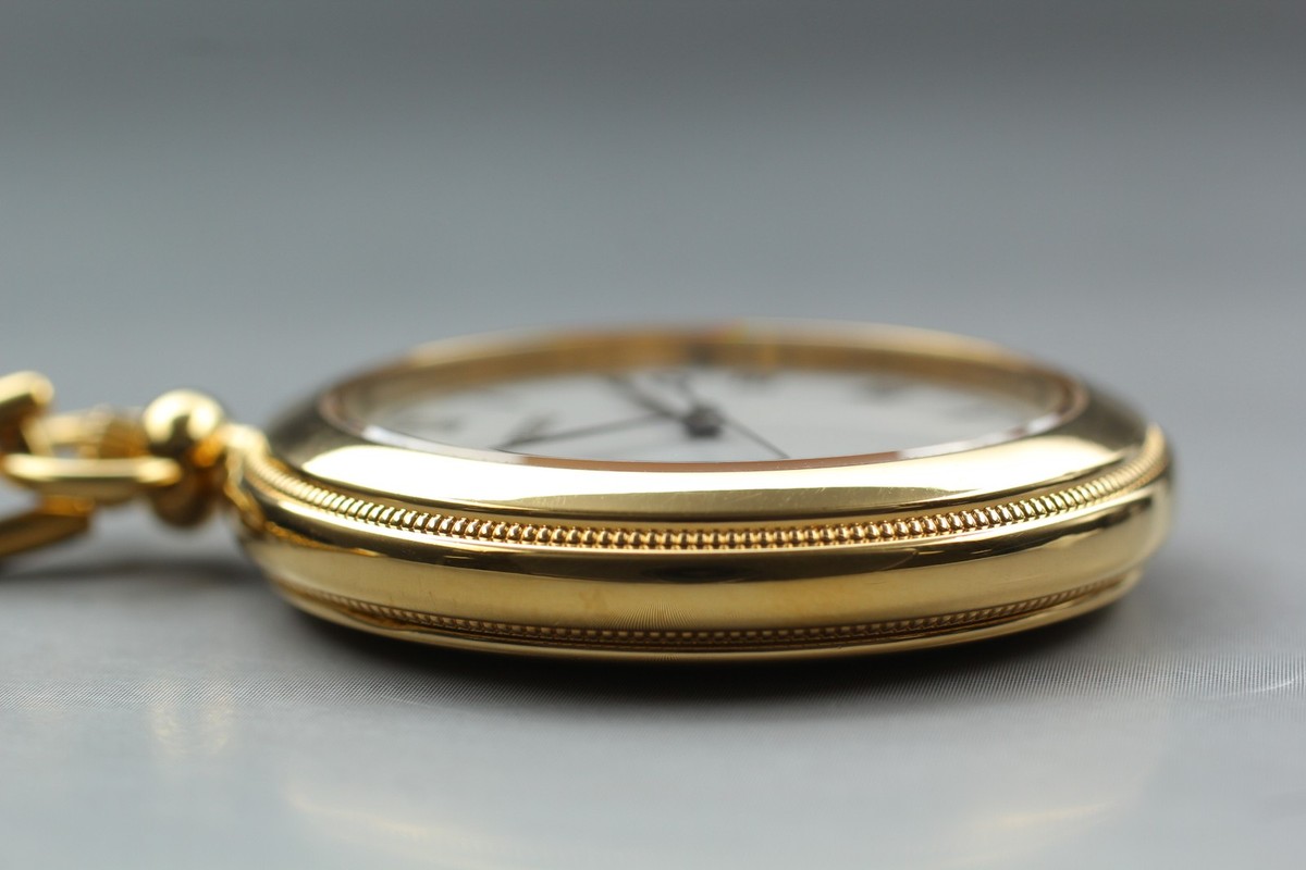 Vintage 1994 Seiko Pocket 7N01-9A20 Gold Roman Quartz Mens Watch