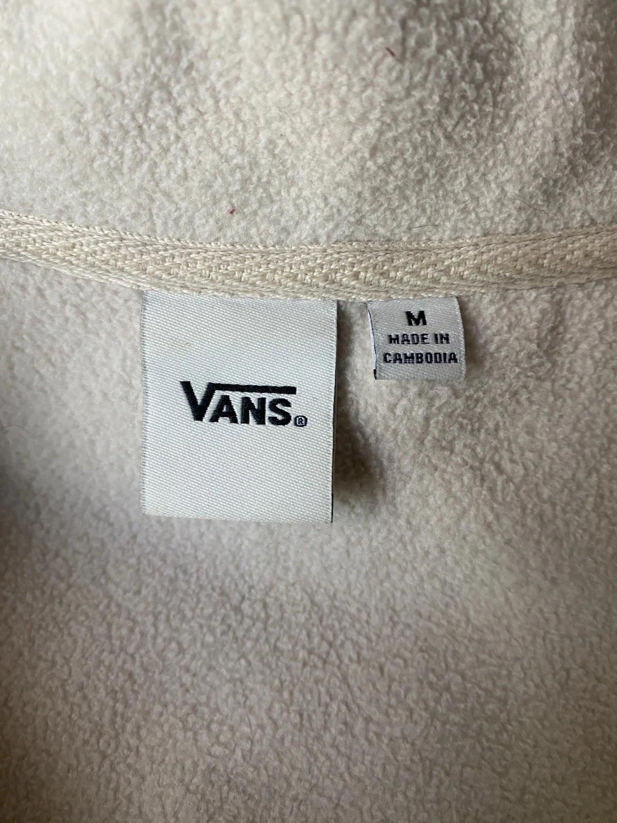 VANS Fleece Snap Down Patchwork Jacket in Women’s… - image 2