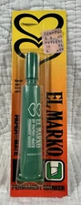 Vintage El Marko Permanent Marker GREEN USA MADE NEW In Package! Paper Mate NOS