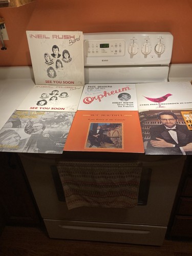 7 Signed Albums Neil Rush Gaylord Carter Rex Koury Paul Quarino Dennis James Etc
