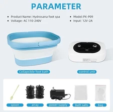 Folding Ionic Foot Spa
