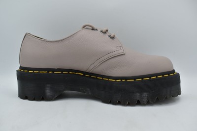 Dr Martens 1461 Womens Size 10 Quad II Vintage Taupe Pisa  display picture 2
