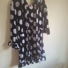 Ladies Dressing Gown FLOOZIE Size 12 -14