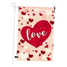 12 X 18 Inches Valentine  s Day Garden Flag Home Garden Flag Set Decoration