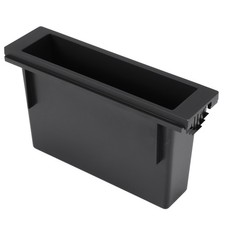Universal Car Double 1 Din Dash Cup Holder Storage Box Plastic For Stereo7235