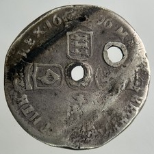 1696 William III 3rd Sixpence Silver Coin | Collectable Grade