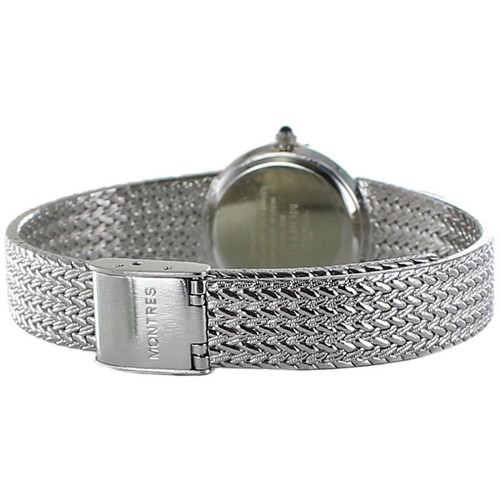 Reloj Pulsera Montres MS-008L-SSOP Plateado Piedra Natural Ópalo Cuarto Japón Nuevo FS - Imagen 6 de 7