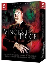 Vincent Price 5 Movie Gift Box Limited Series The Raven The Pit And The ...