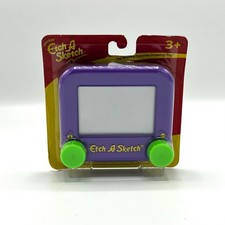 New in Box Pocket Size Purple Ohio Art Etch A Sketch 3.75  X 3.25  