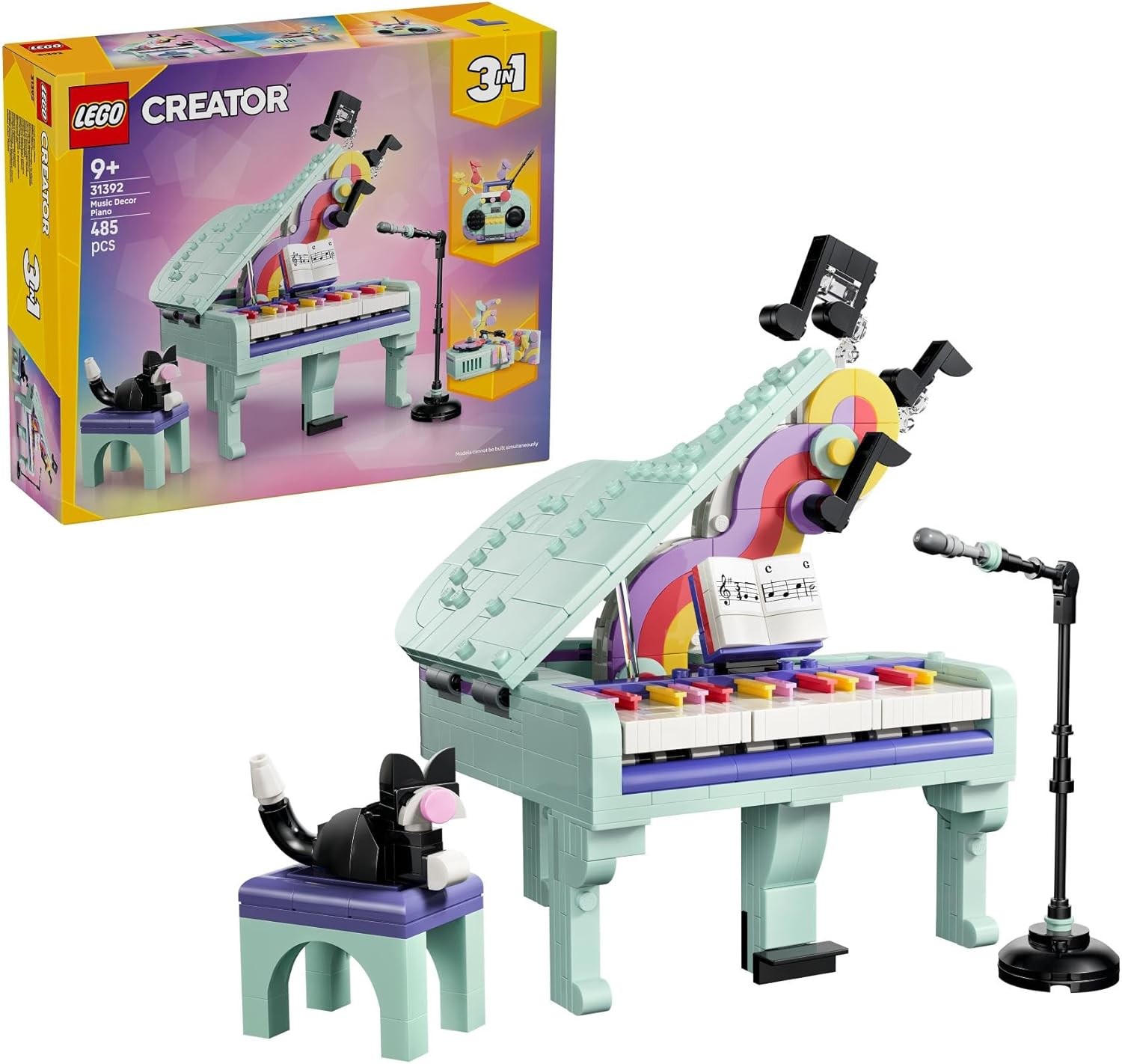 Lego Music Decor Piano With Cat 31192 - Image 4