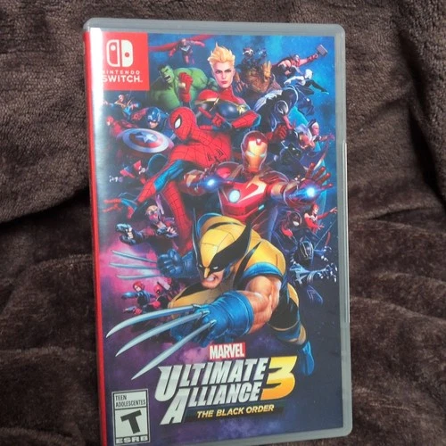 Nintendo Marvel: Ultimate Alliance 3 The Black Order Switch Action Multiplayer