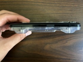 clear black Bandai Wonderswan Color WSC w/ Backlit IPS Screen-FAST SHIPPING