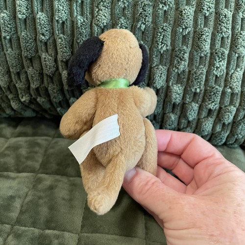 American Girl Doll Pleasant Company Bitty Bunch Baby Plush Puppy Dog Pup Ribbon - Picture 4 of 4