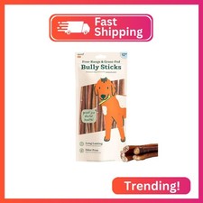 WOOF Bully Sticks Dog Chew Treats, 12 Inch, 10 Count